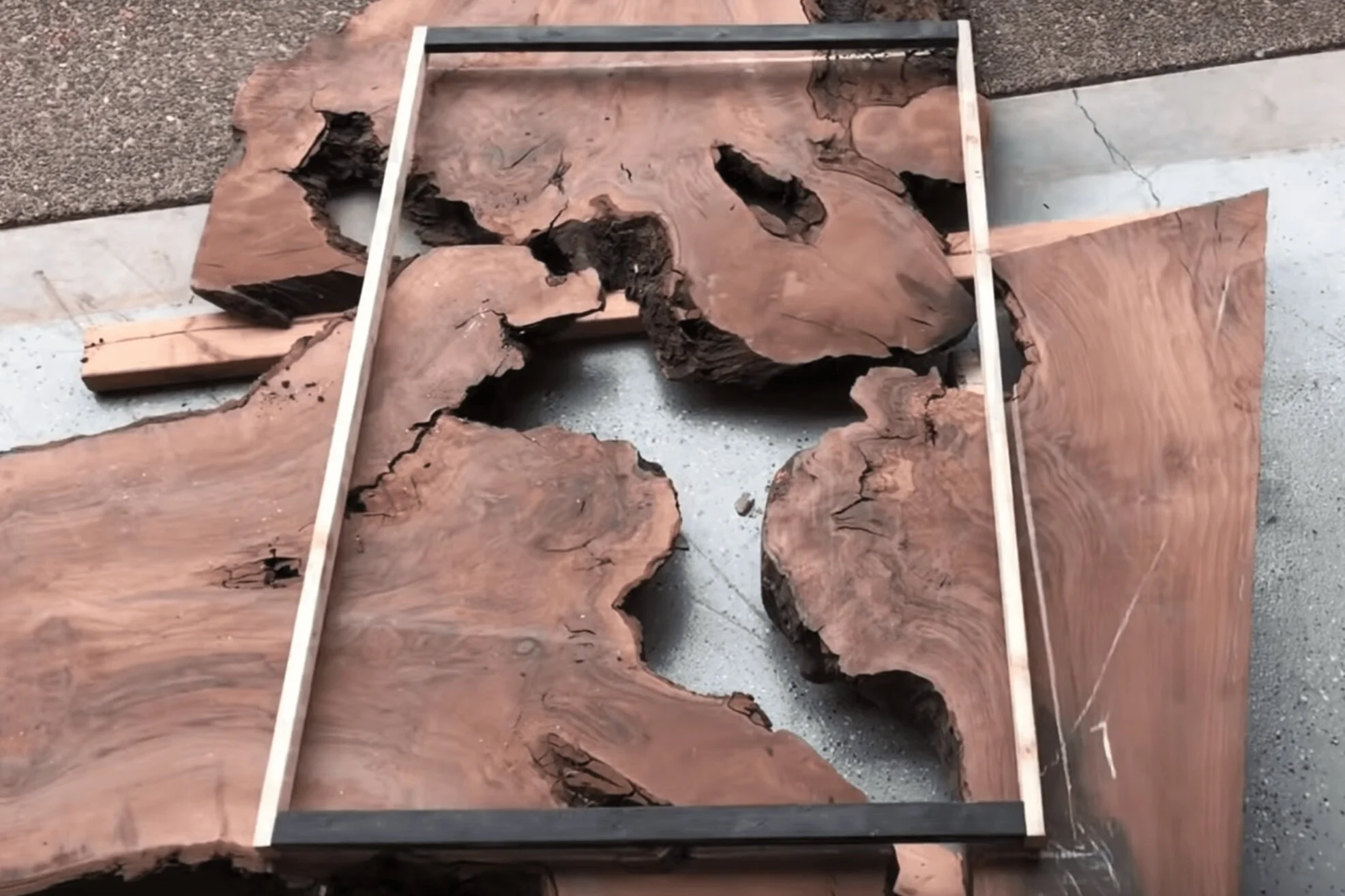 How to Make an Epoxy Resin Table Blacktail Studio